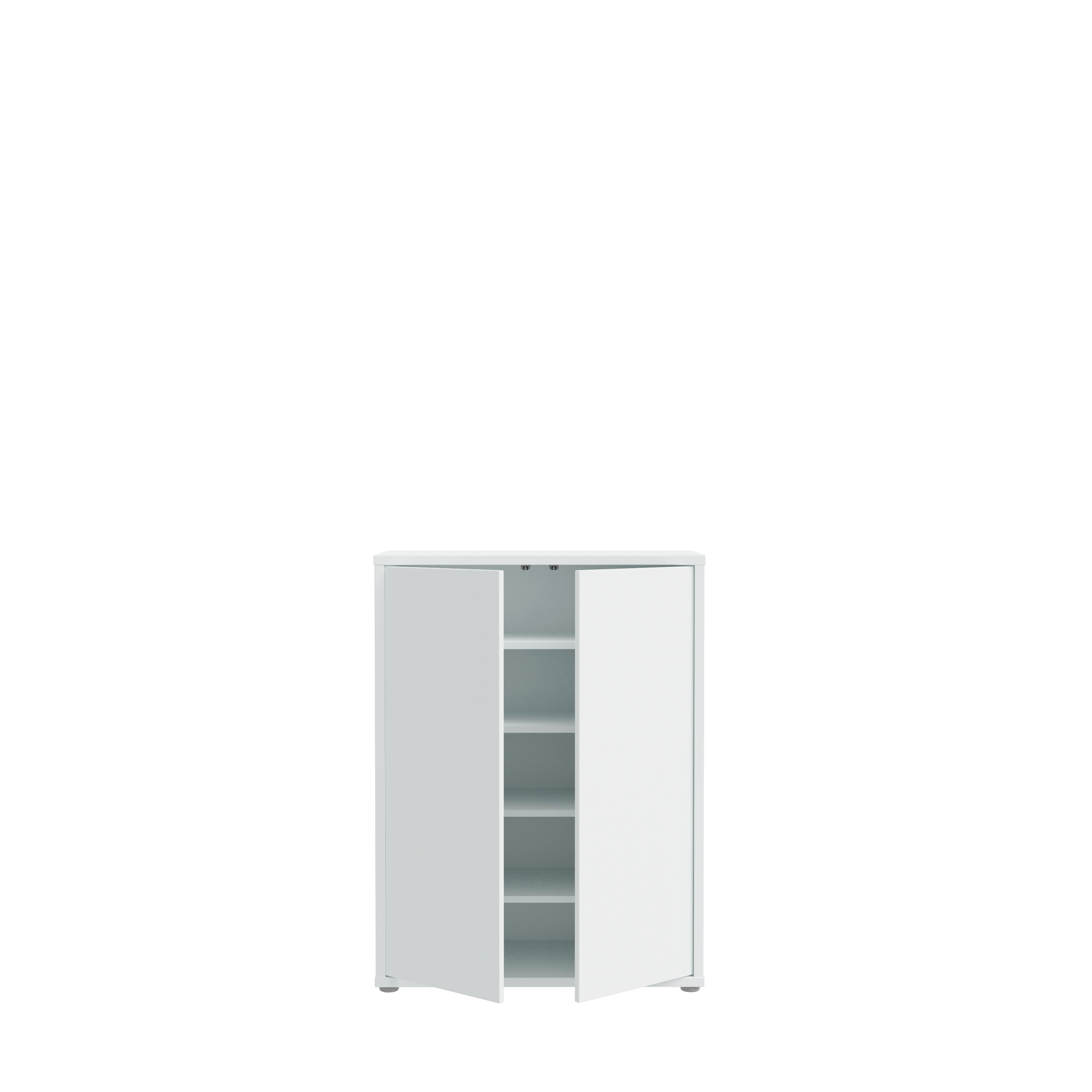 Forte Fabryki Mebli Schuhschrank ALICE SPRINGS ca.B75 H99 T35 cm in U58 Secret grey