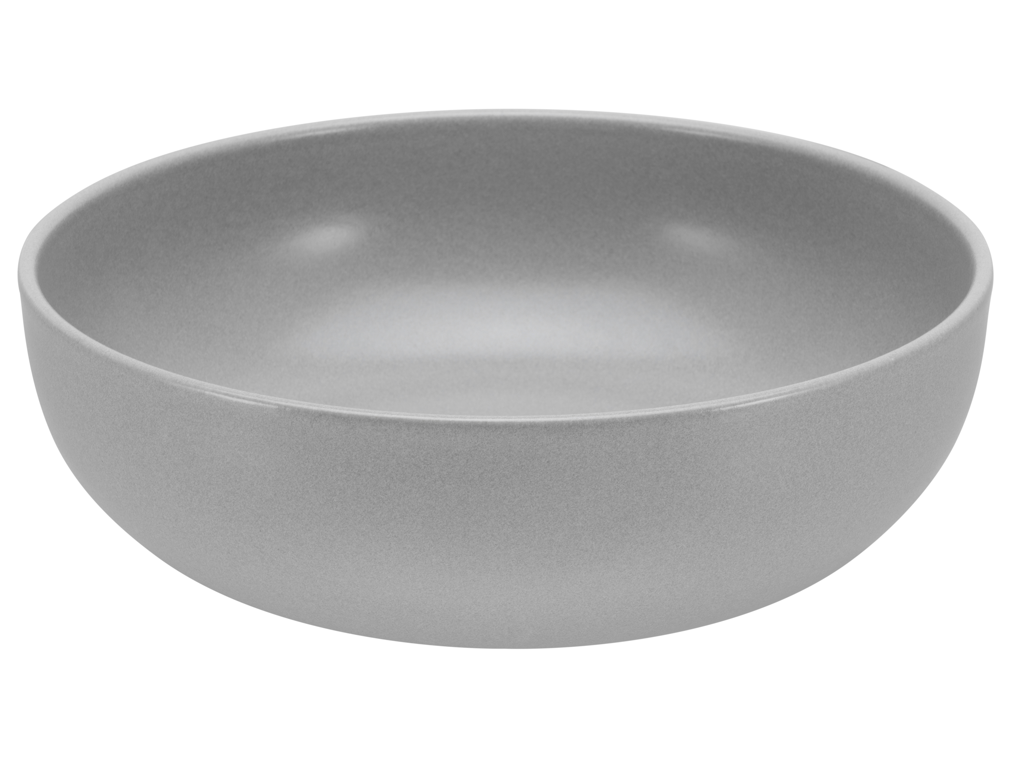 CreaTable Salatschüssel Uno in Farbe Grau matt