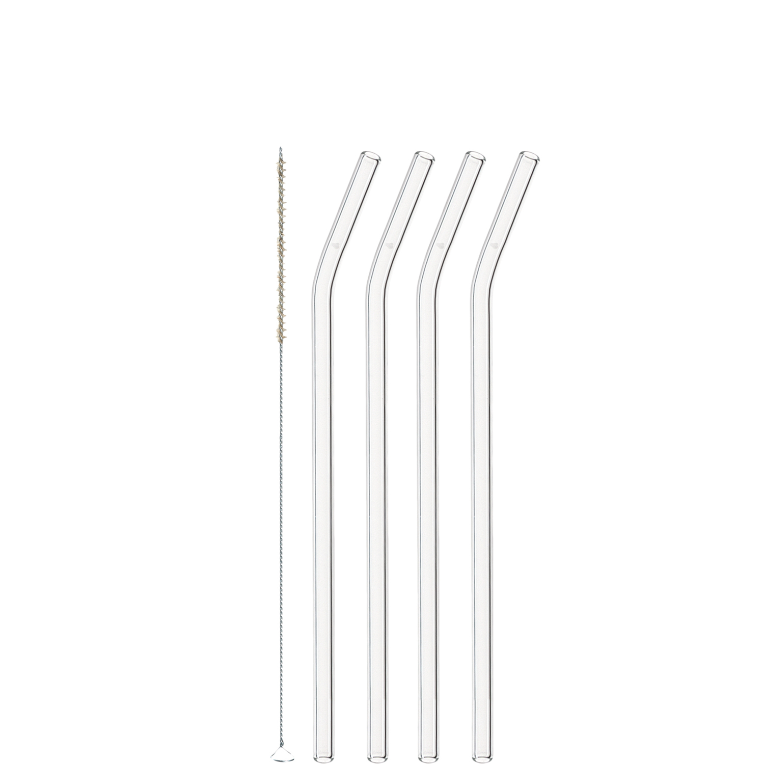 Leonardo Glastrinkhalme Ciao 23cm in Farbe klar Leonardo Glastrinkhalme Ciao 23cm in Farbe klar
