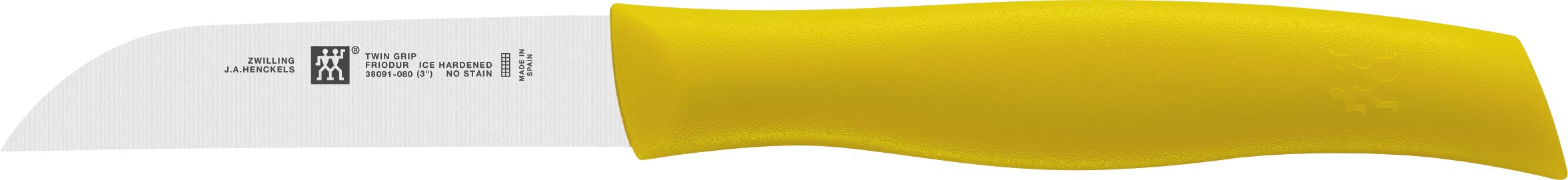 Zwilling Gemüsemesser TWIN GRIP in Farbe Gelb Zwilling Gemüsemesser TWIN GRIP in Farbe Gelb