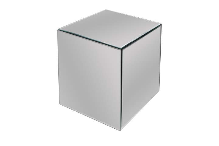 Beistelltisch LEA ca. B40 H45 T40 cm in Farbe Spiegelglas