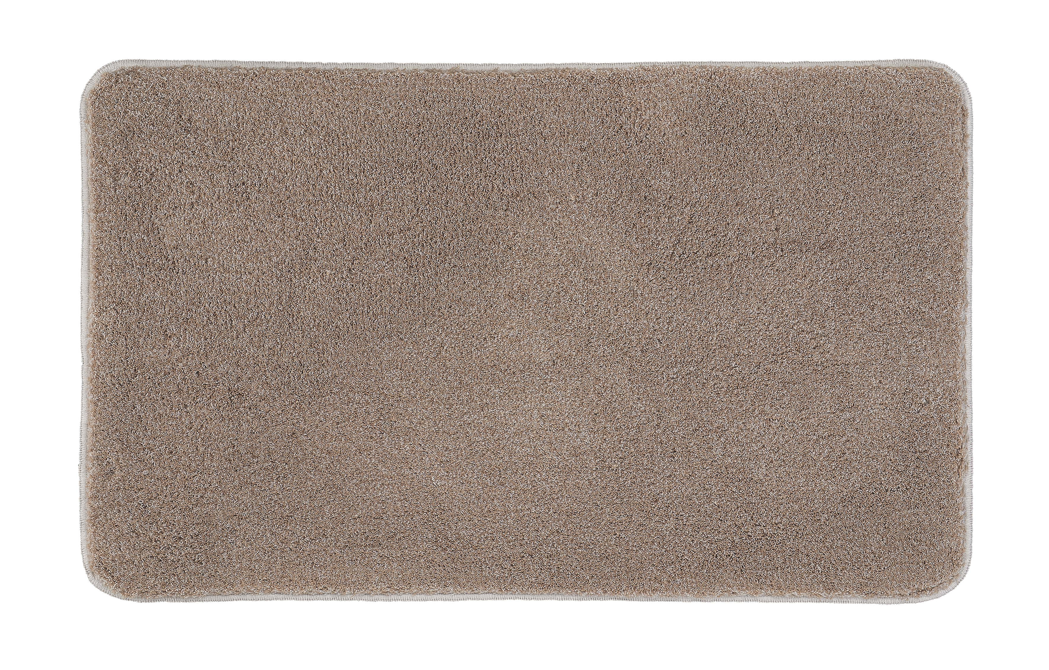 Kleine Wolke Badteppich RELAX ca. 60x100cm in Farbe Taupe