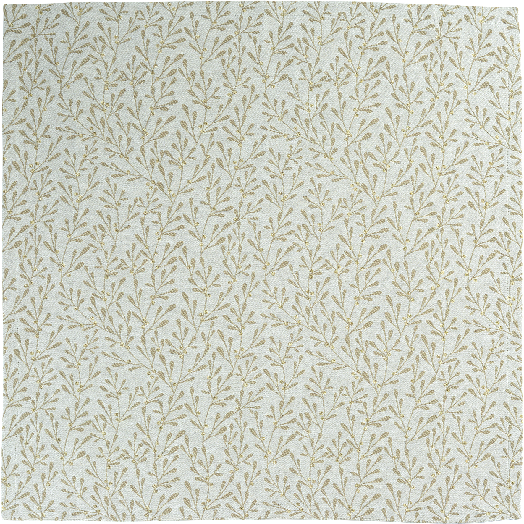 Sander Tischdecke MISTY ca. 100 x 100cm in Farbe ecru/beige Sander Tischdecke MISTY ca. 100 x 100cm in Farbe ecru/beige, Tapetenkachel, Wandtapete, Blattmuster, Nudelige Muster, Beige Muster