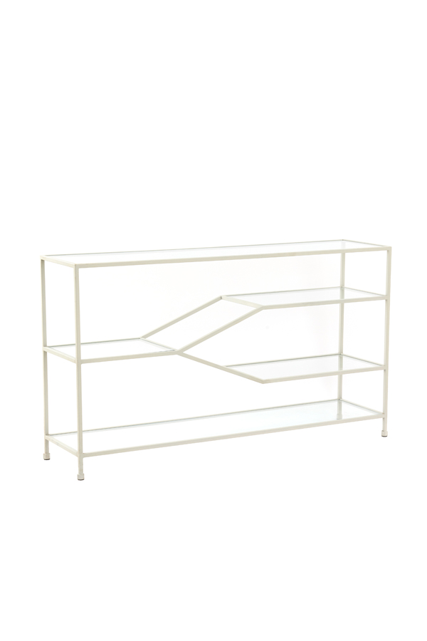 Light & Living Konsole AINO in Farbe klar, creme