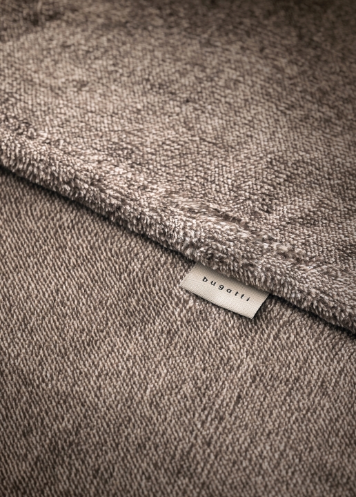 bugatti Kuscheldecke MELANGE 160x220cm in Farbe braun
