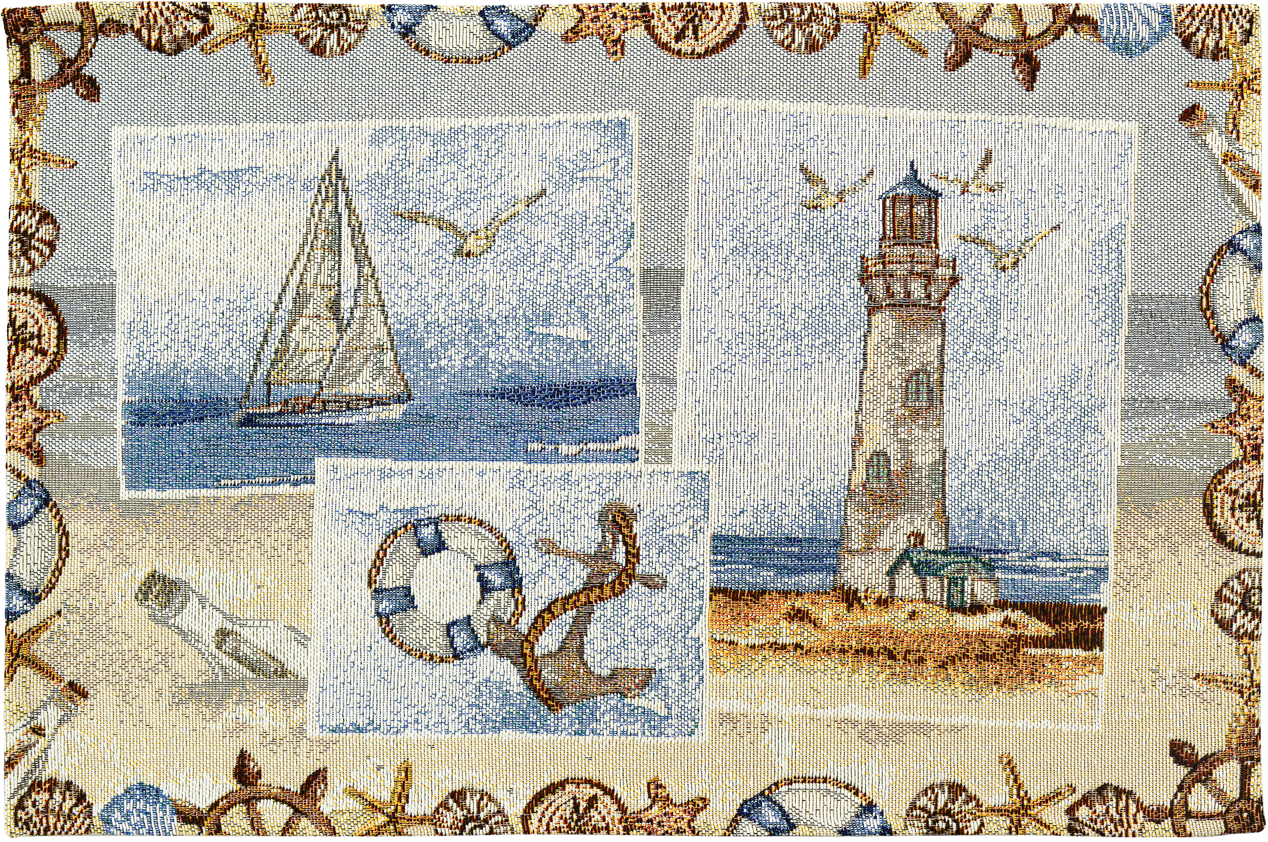 Sander Tischset POSTCARDS ca. 32x48cm in Farbe original