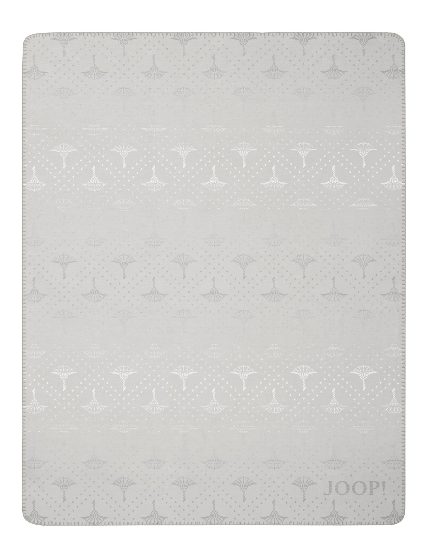 JOOP! Decke CF CHARM ca. 150x200cm in Farbe Stein, Dekoration für Zuhause, Teppich
