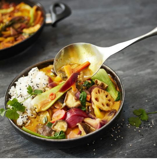 Fissler Reislöffel ESSENTIAL, Essen, Präsentation des Essens, Küchenutensilien, Schöpfkelle