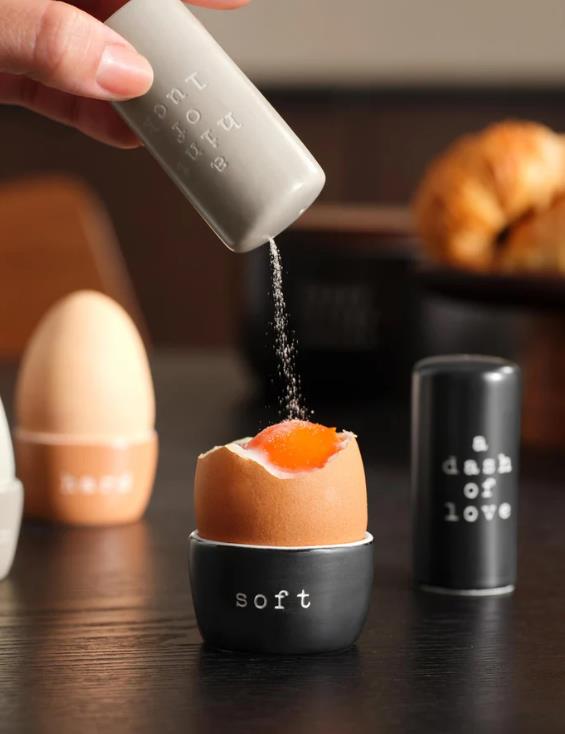 ASA Selection Salz-/ Pfeffersteuer-Set HEY! in Farbe mehrfarbig matt ASA Selection Salz-/ Pfeffersteuer-Set HEY! in Farbe mehrfarbig matt, Kochen, Bestreuen, Brot, Essen