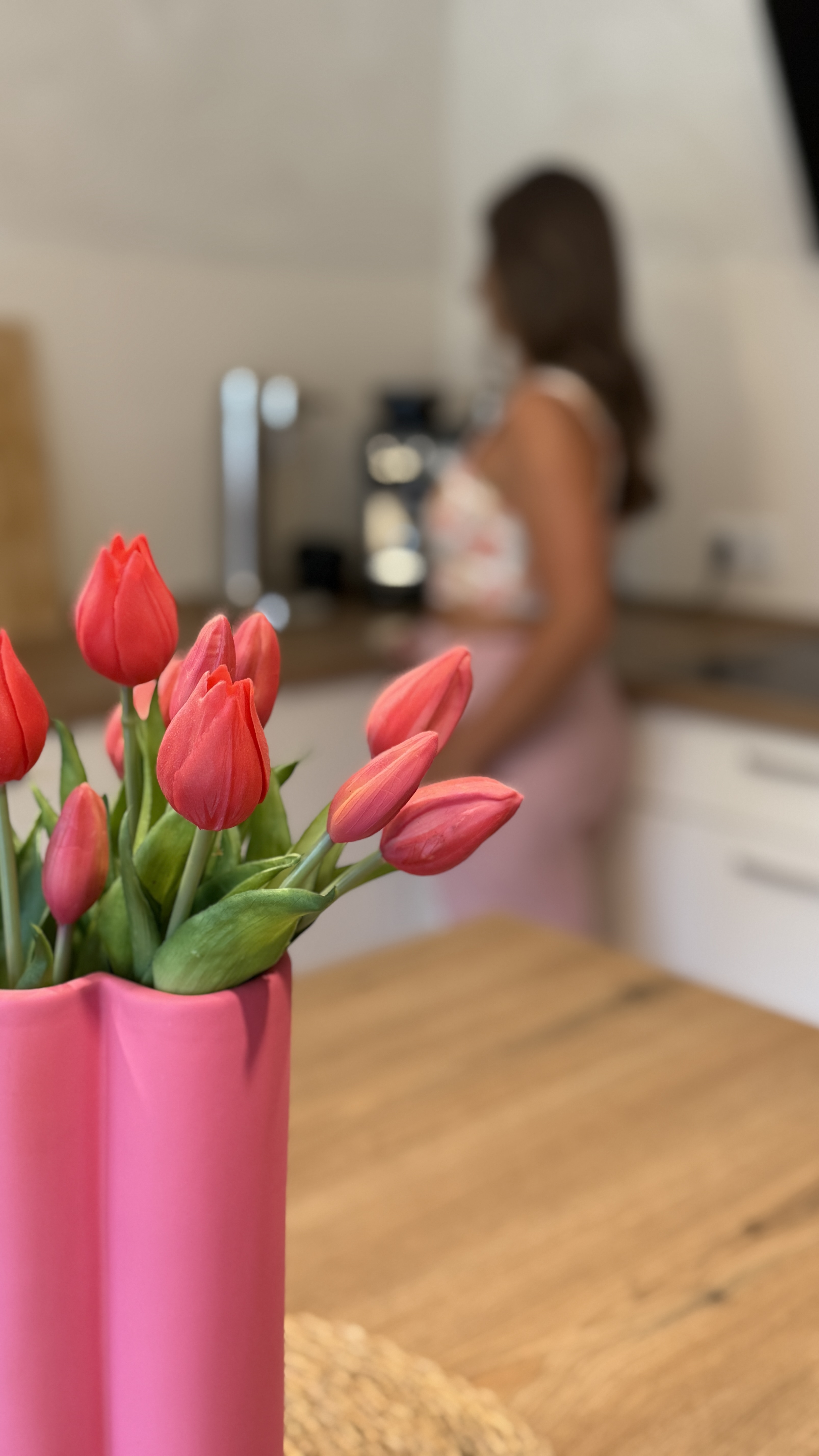 Blume, Blumen-Arrangement, Blumenstrauß, Hartholz, Holz