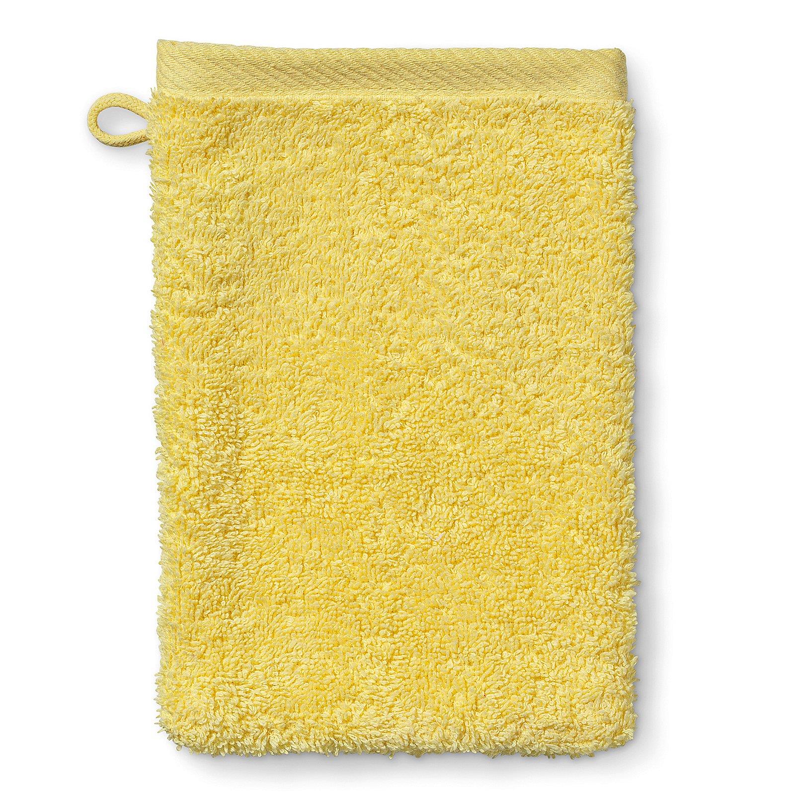 Kela WASCHHANDSCHUH LADESSA in Farbe Sonnengelb