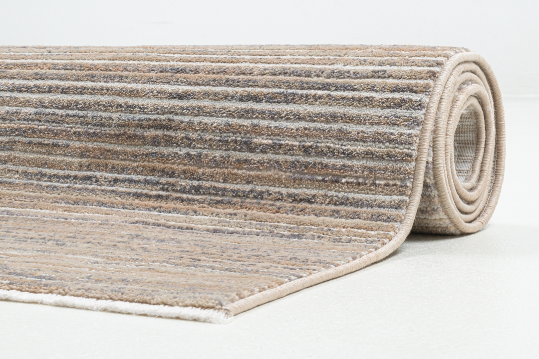 Theo Keller Webteppich Corduletta ca. 80x280cm in Farbe Beige