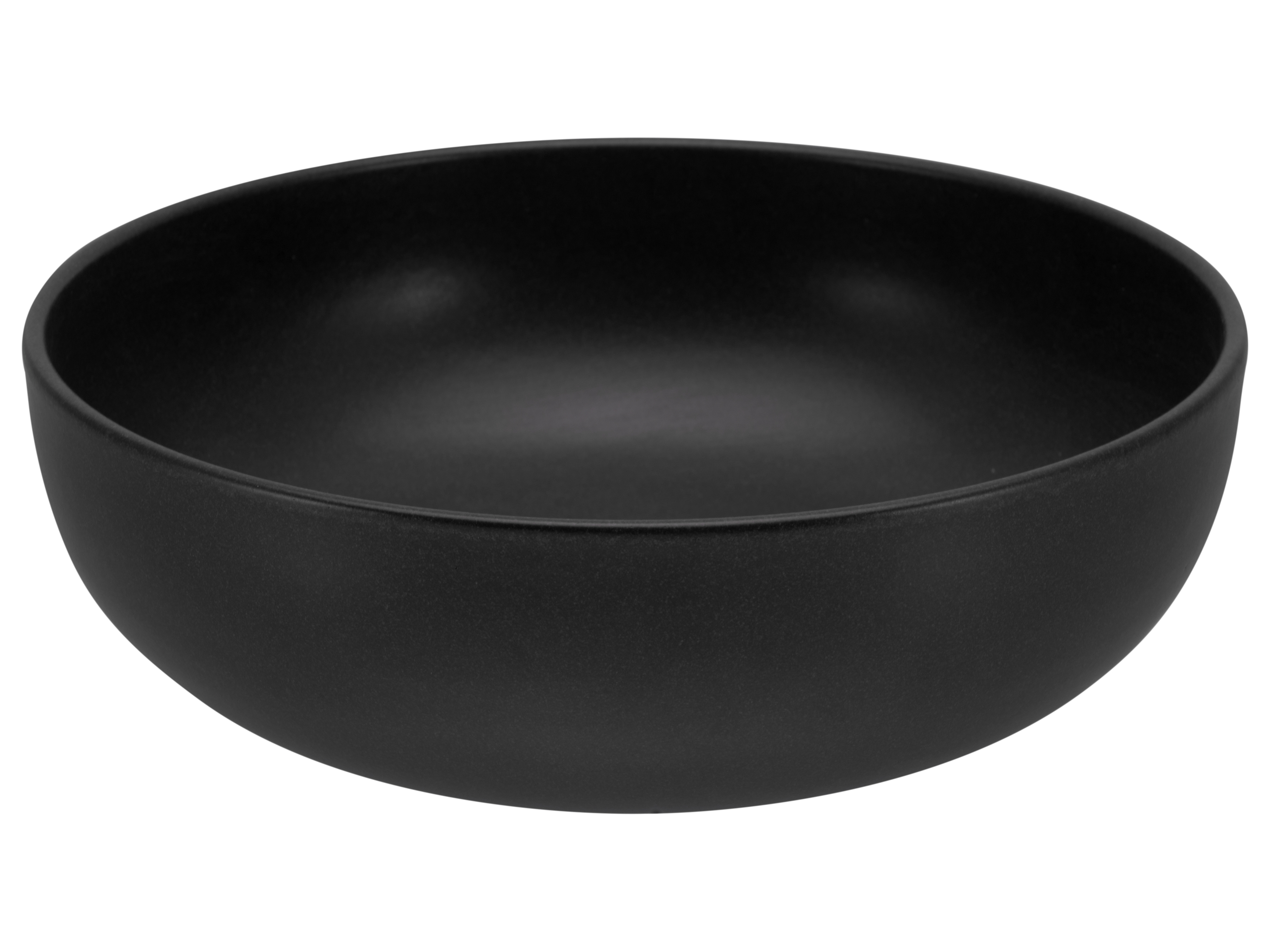CreaTable Salatschüssel Uno in Farbe Schwarz matt CreaTable Salatschüssel Uno in Farbe Schwarz matt