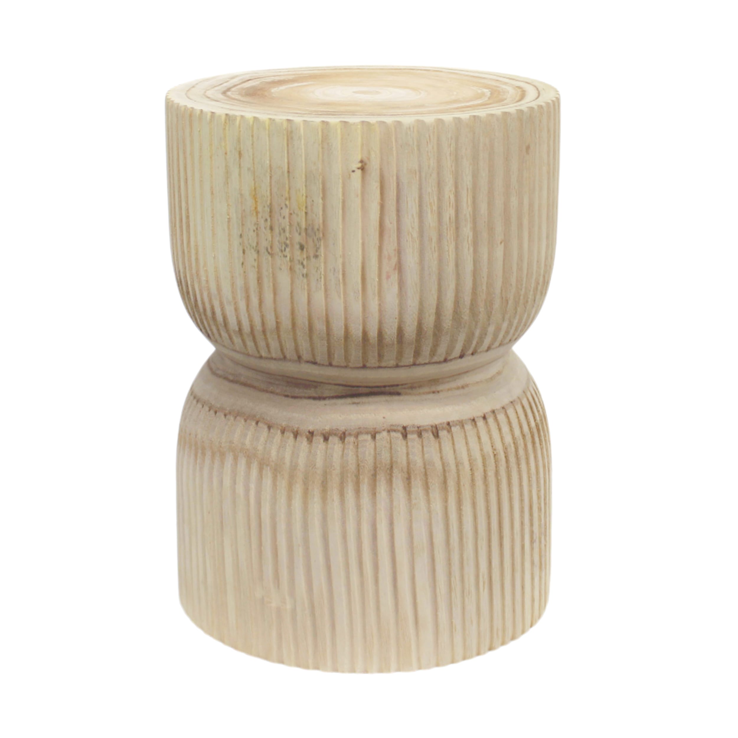 Dijk Natural Collections Beistelltisch in Farbe natur, Krug, Töpferei, Holz, Schale, Suppenschüssel