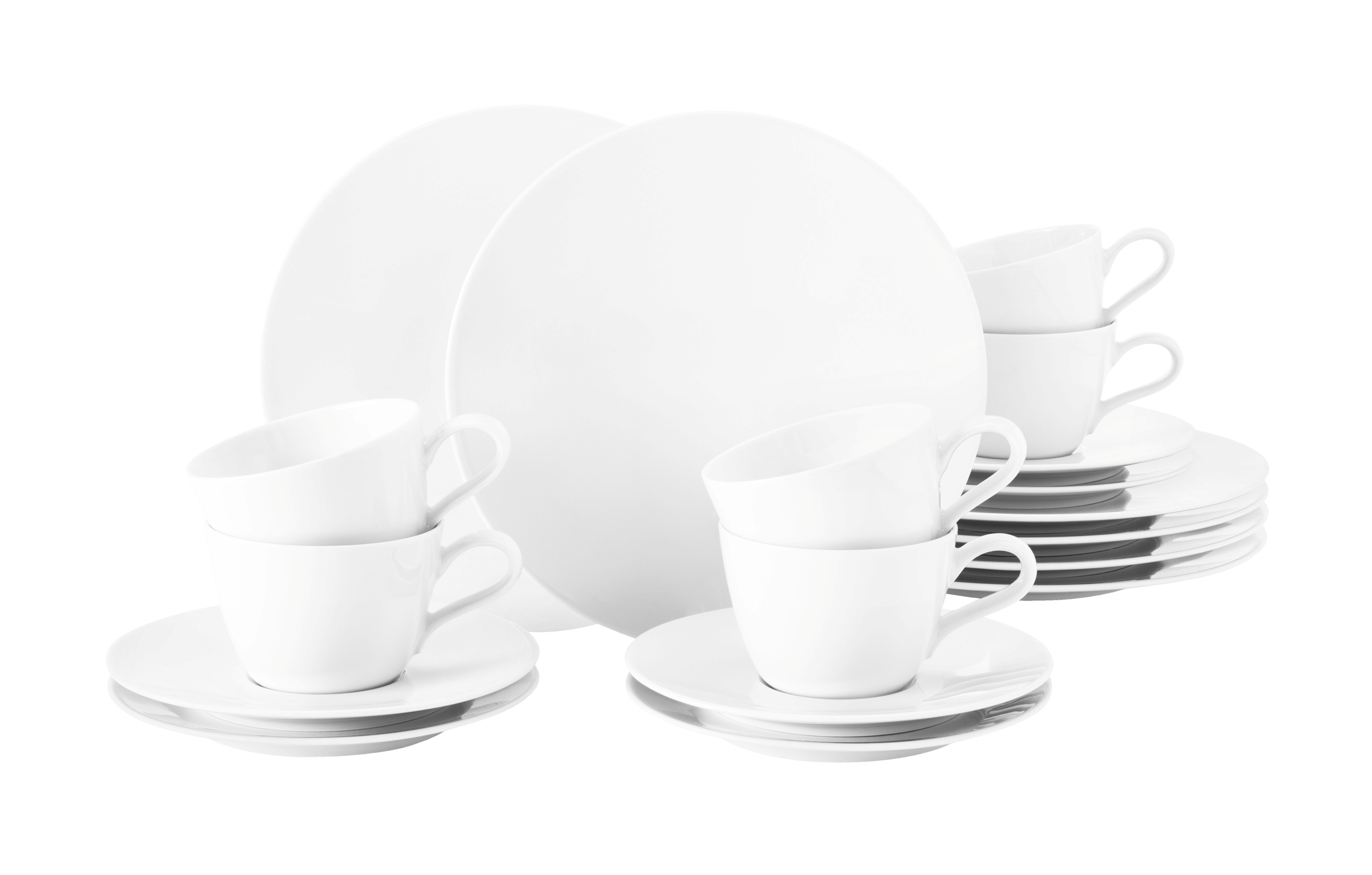 Seltmann Weiden Kaffeeservice 18-teilig Life Life 3 weiß Seltmann Weiden Kaffeeservice 18-teilig Life Life 3 weiß