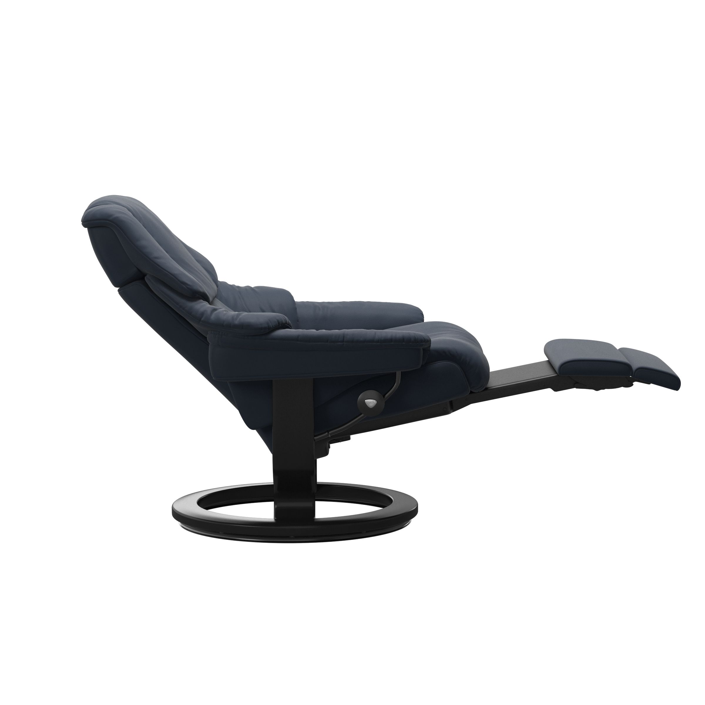 Stressless Sessel Reno Classic (M) in Leder Paloma Oxford blue