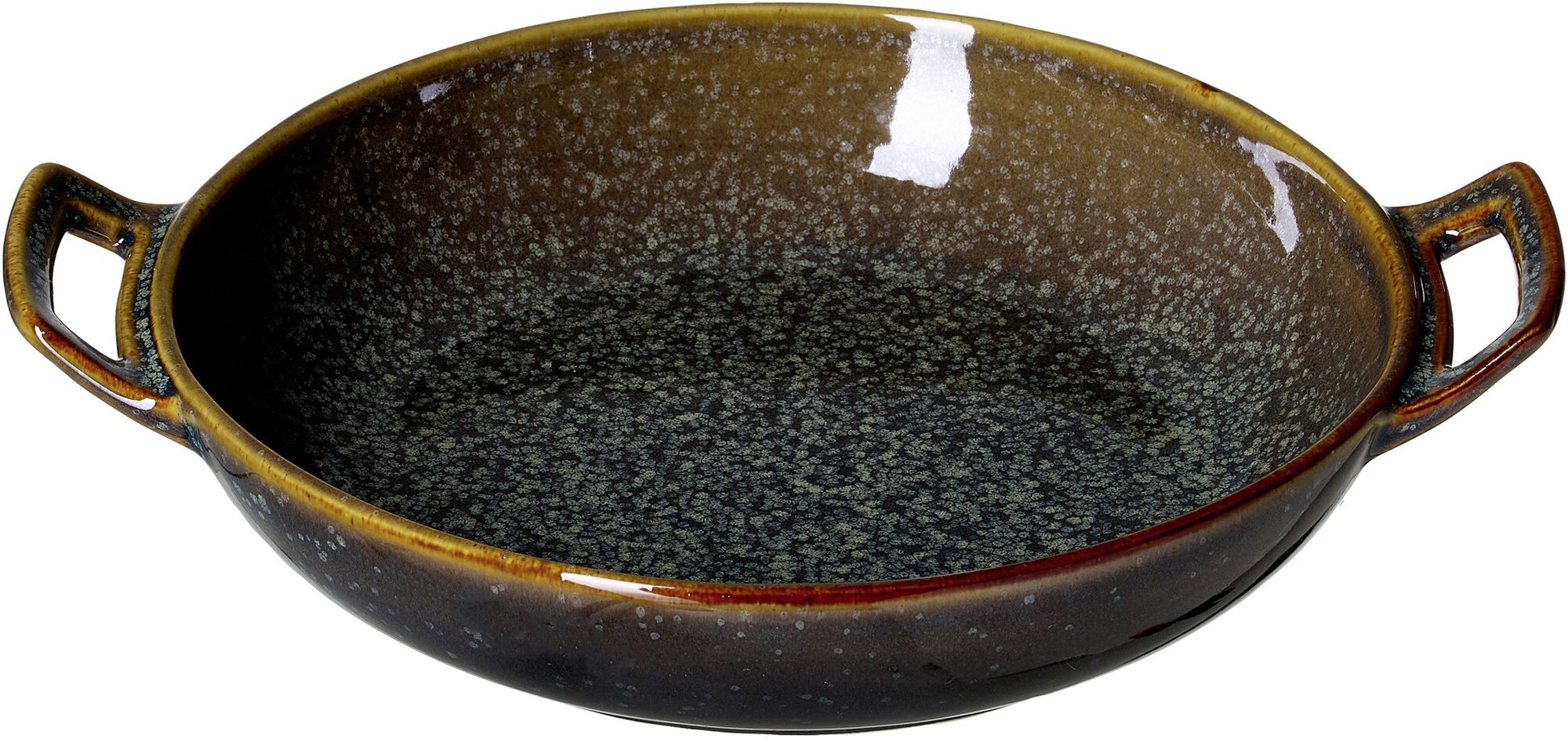 Ritzenhoff & Breker Auflaufform TROMS 22x18cm aus Porzellan braun/grau