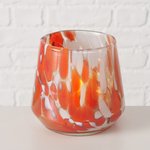 Boltze Windlicht Layla in Farbe Glas Farbmix