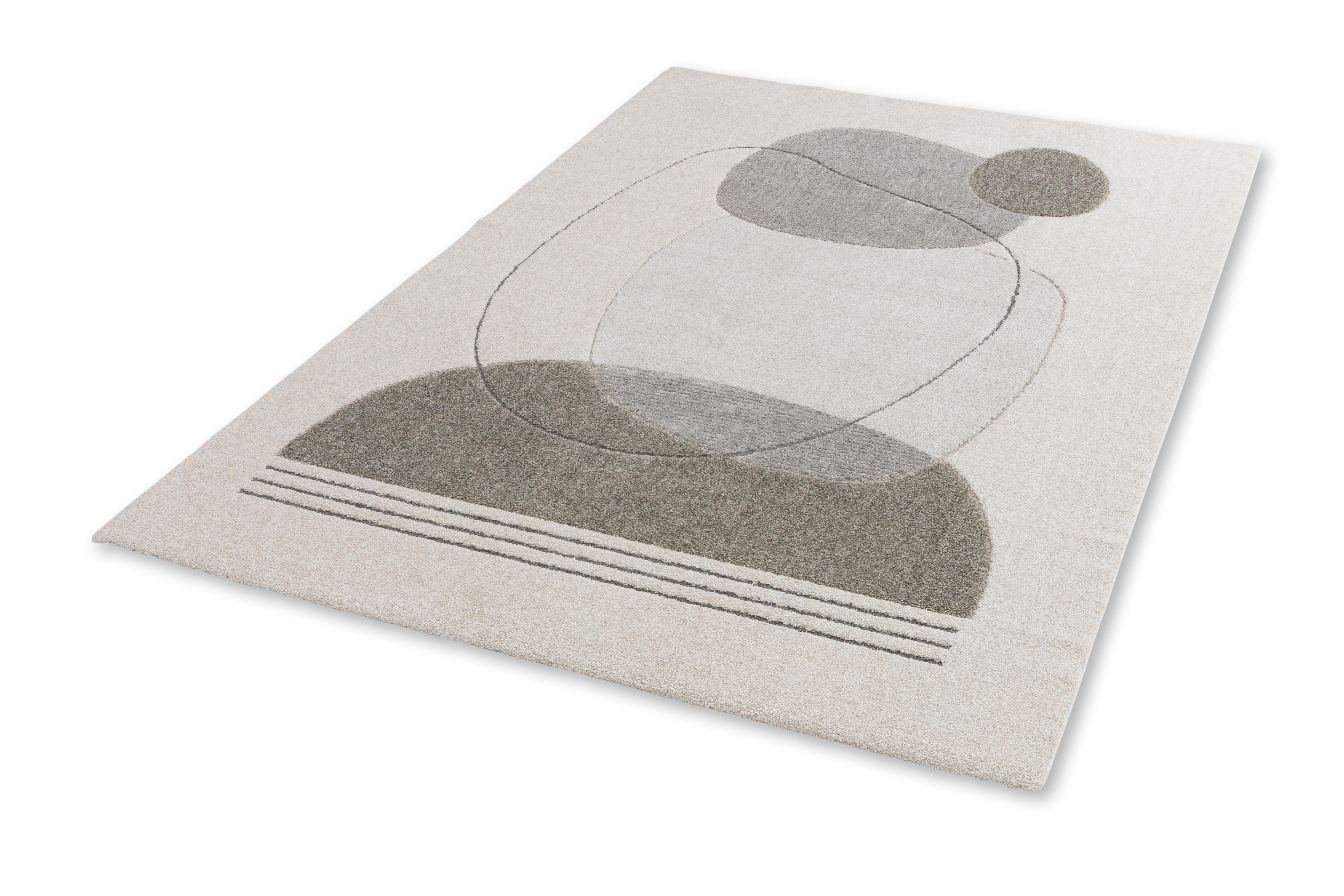 SCHÖNER WOHNEN-Kollektion Teppich Amaze ca. 140x200cm in Farbe sand Kreise