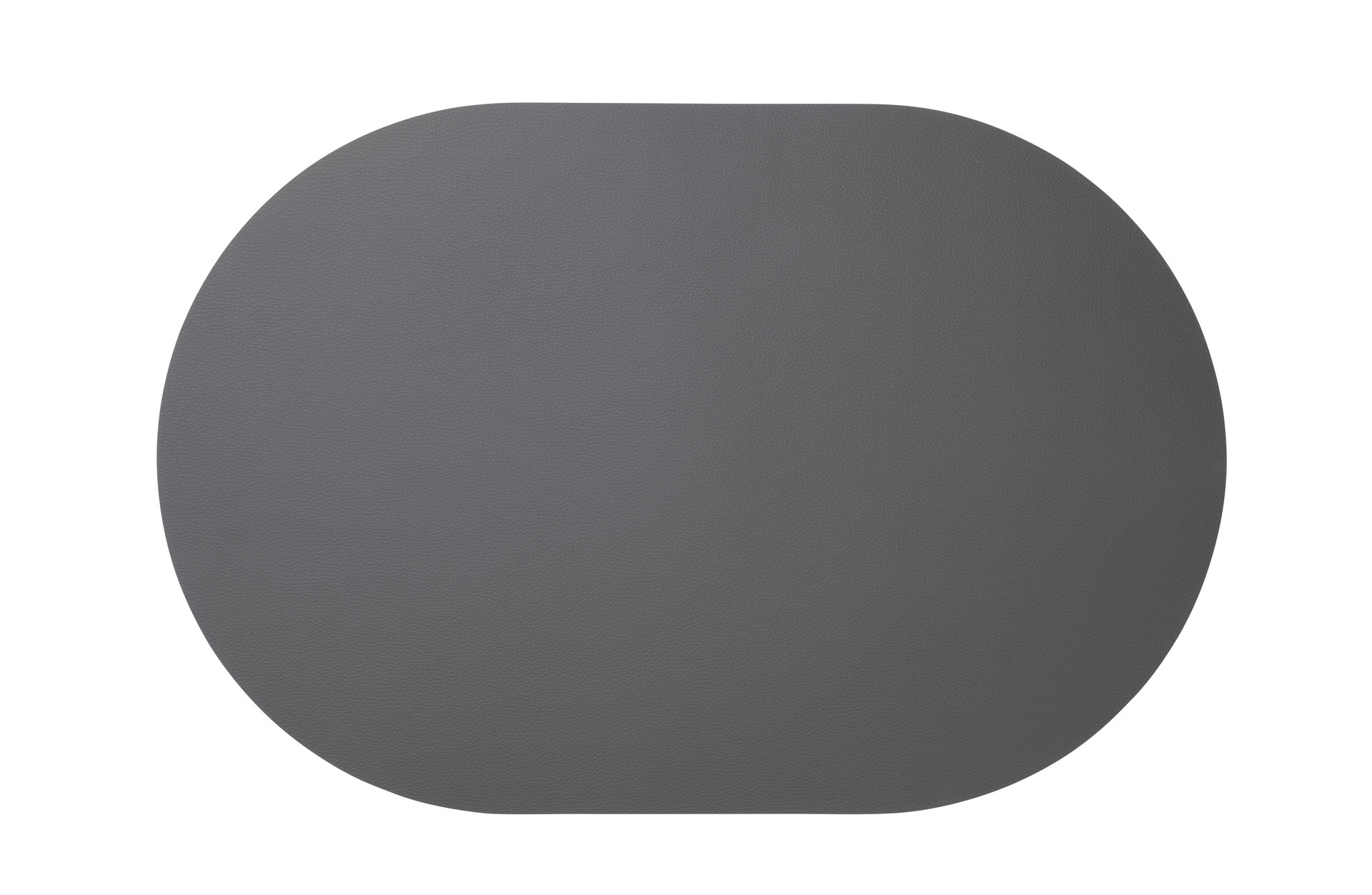 ASA Selection Tischset oval LEATHER OPTIC in Farbe anthrazit matt