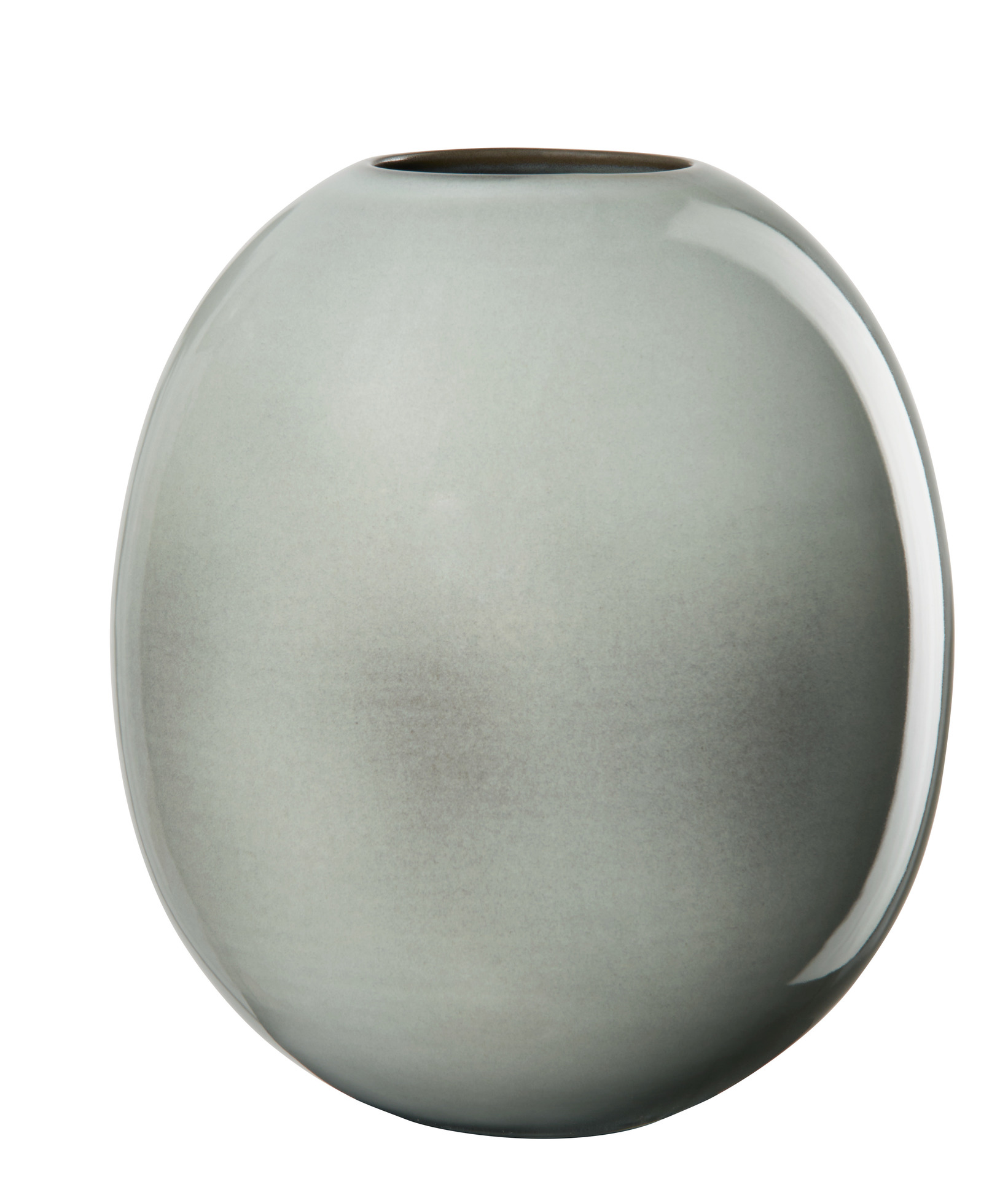ASA Selection Vase TAMAGO in Farbe grau glänzend