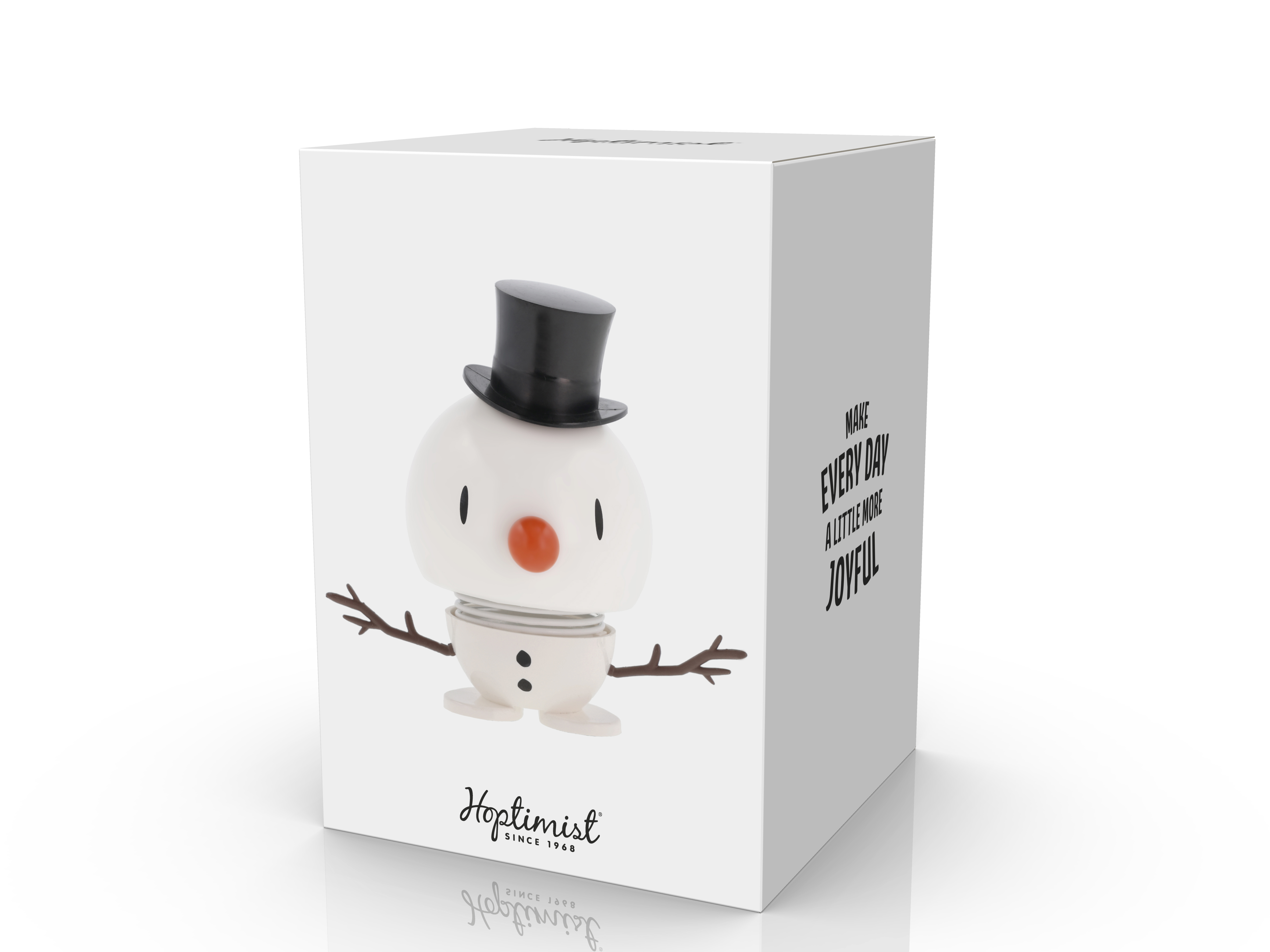F&H Hoptimist SNOWMAN M in Farbe Weiß, Flasche
