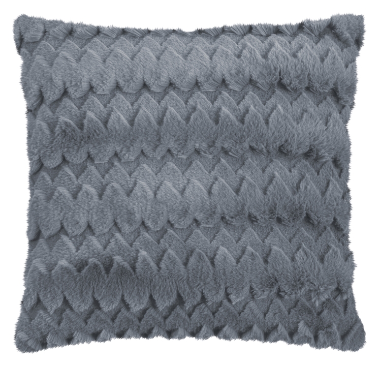 Magma Heimtex Kissenhülle PLUSH ca. 45x45cm in Farbe mittelgrau Magma Heimtex Kissenhülle PLUSH ca. 45x45cm in Farbe mittelgrau