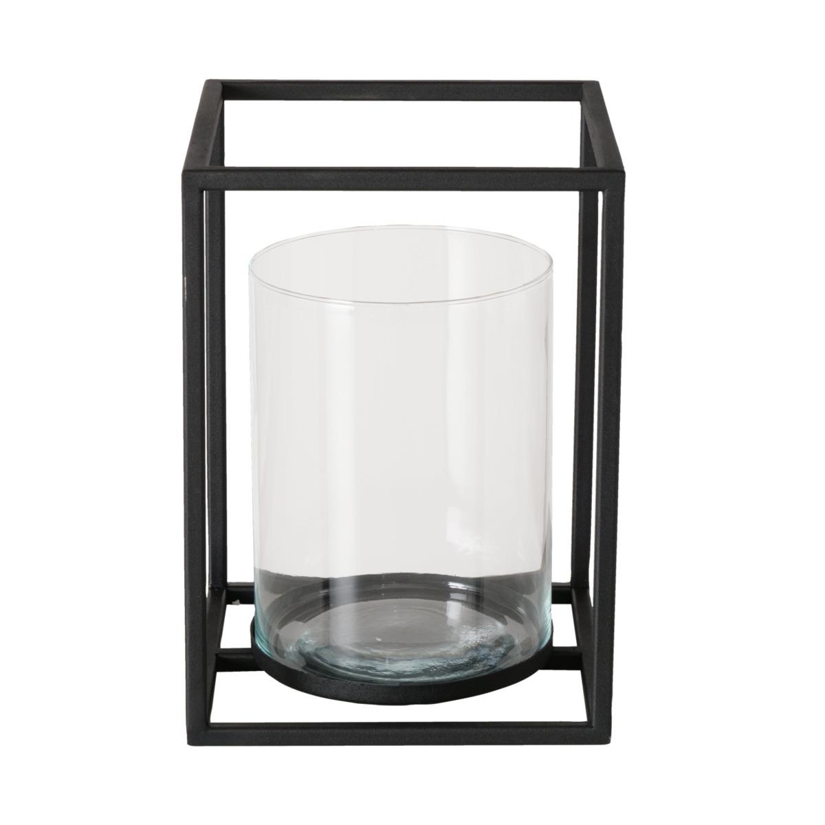 Boltze Windlicht Quantum QUANTUM in Glas/Metall