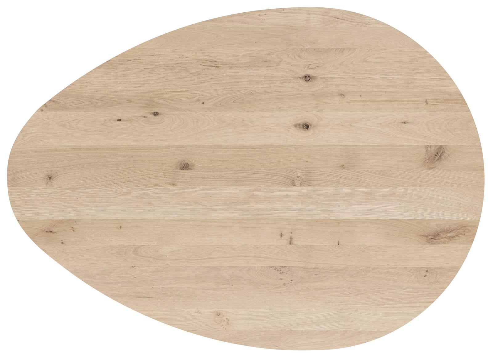 XOOON Esstisch COSENZA ca. B120 H77 T210 cm in Eiche massiv