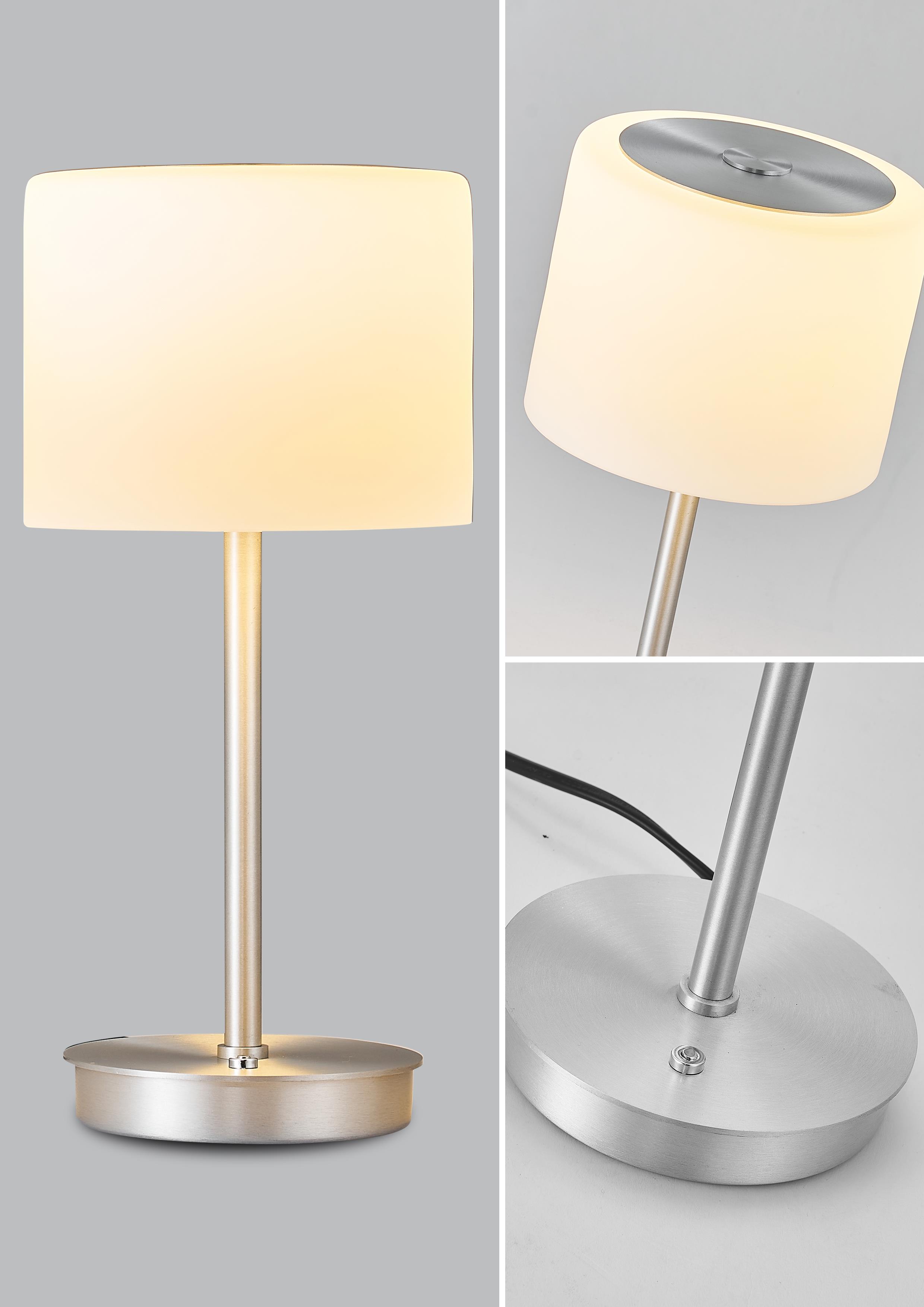 LED-Tischleuchte ABBY in 36 Aluminium