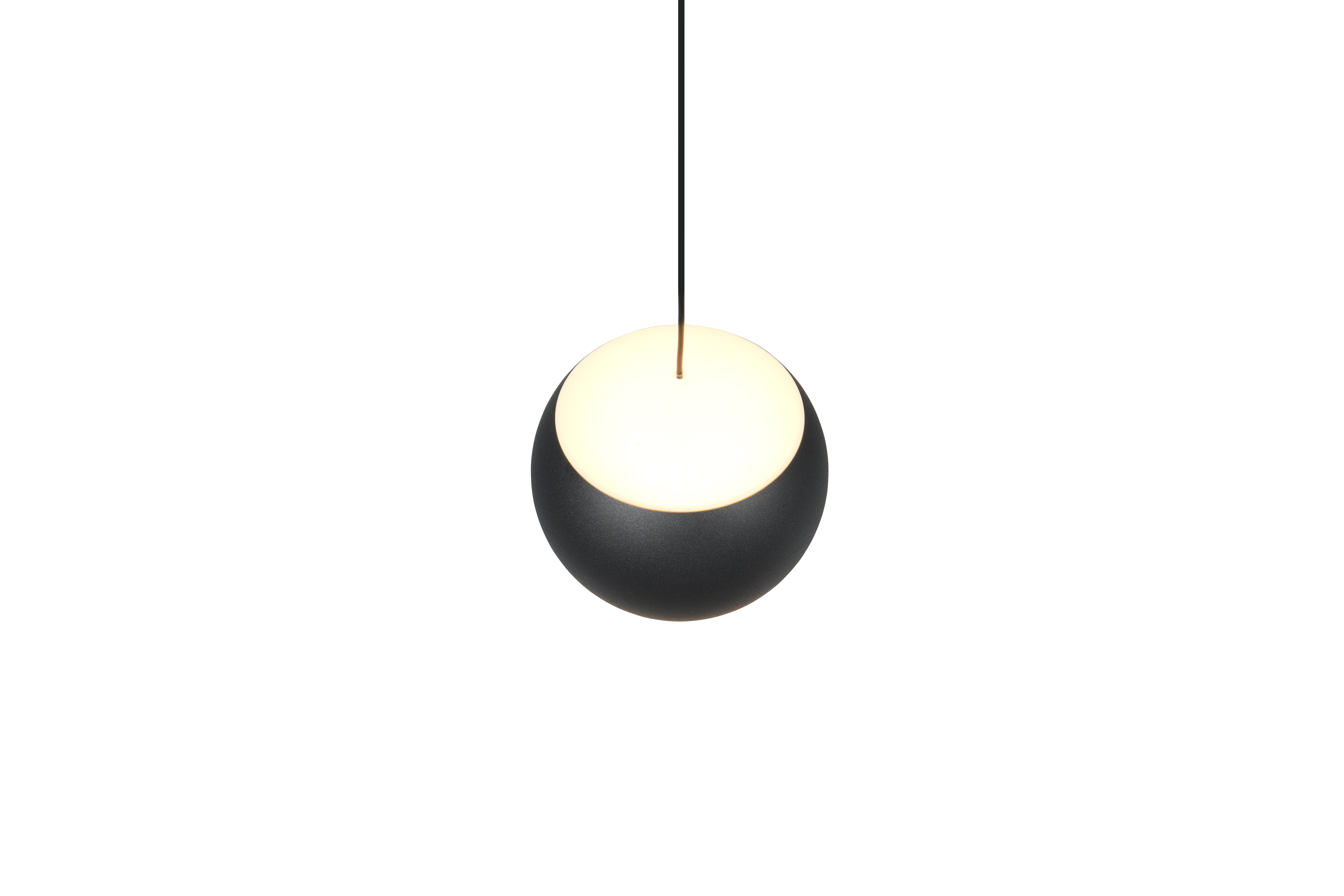 Musterring LED-Pendelleuchte CANNON in schwarz matt, Fernbed.