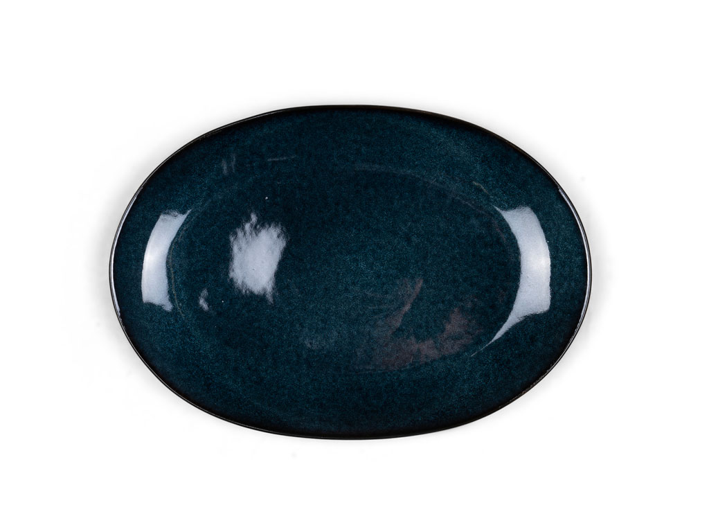 BITZ Platte in Farbe schwarz/dunkelblau BITZ Platte in Farbe schwarz/dunkelblau