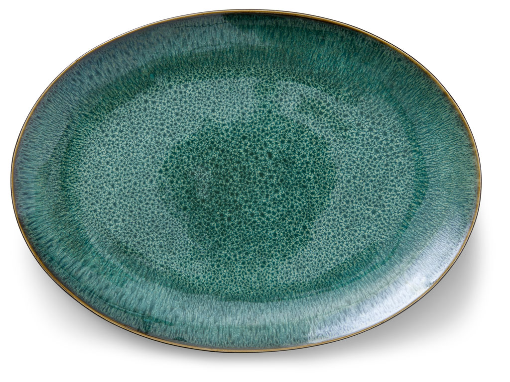 BITZ Platte in Farbe schwarz/grün