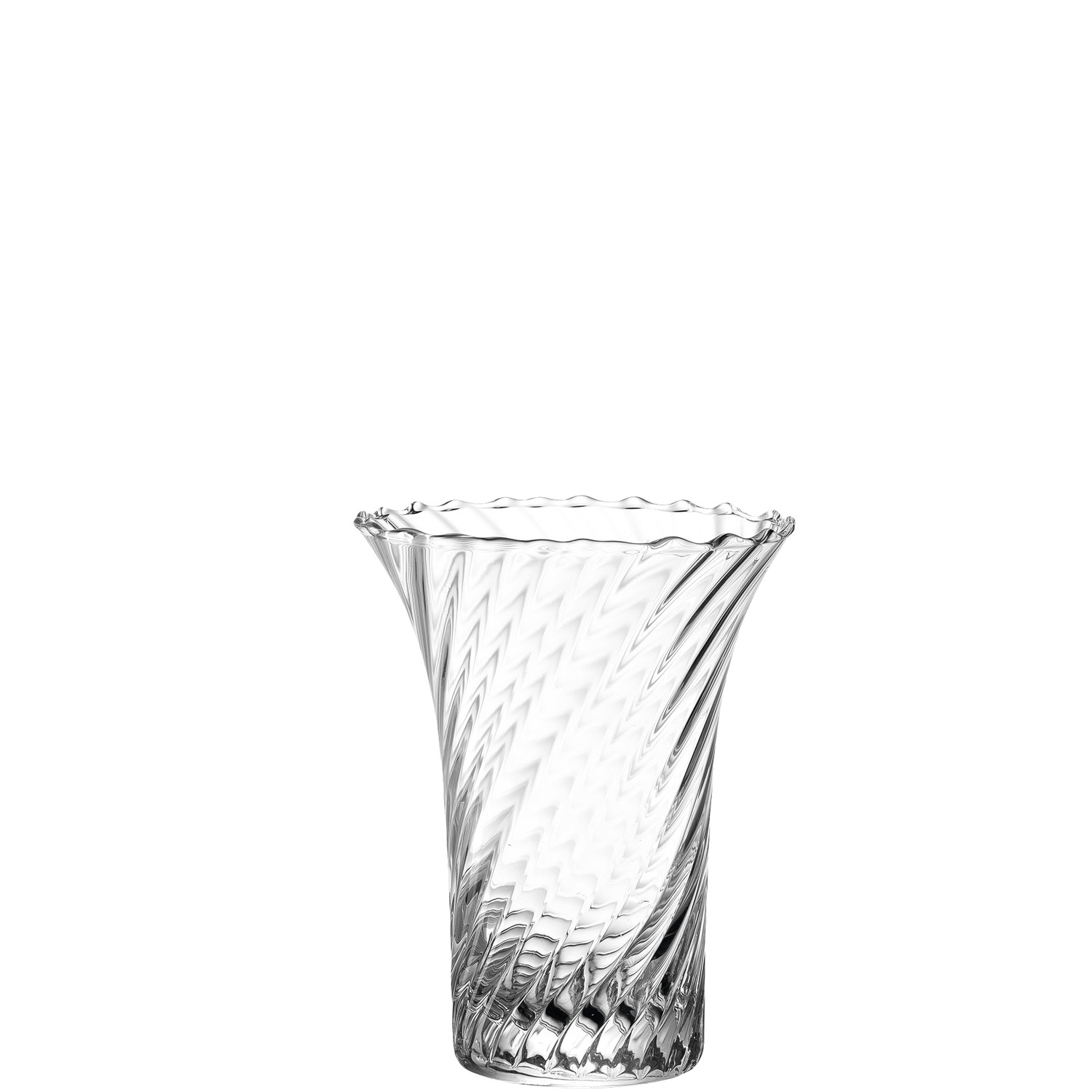 Leonardo Vase Ravenna 14,5cm in Farbe klar Leonardo Vase Ravenna 14,5cm in Farbe klar