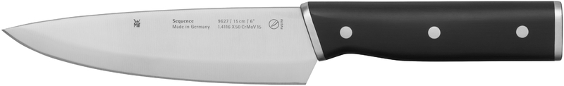 WMF Sequence Kochmesser, 15 cm in Edelstahl/schwarz WMF Sequence Kochmesser, 15 cm in Edelstahl/schwarz