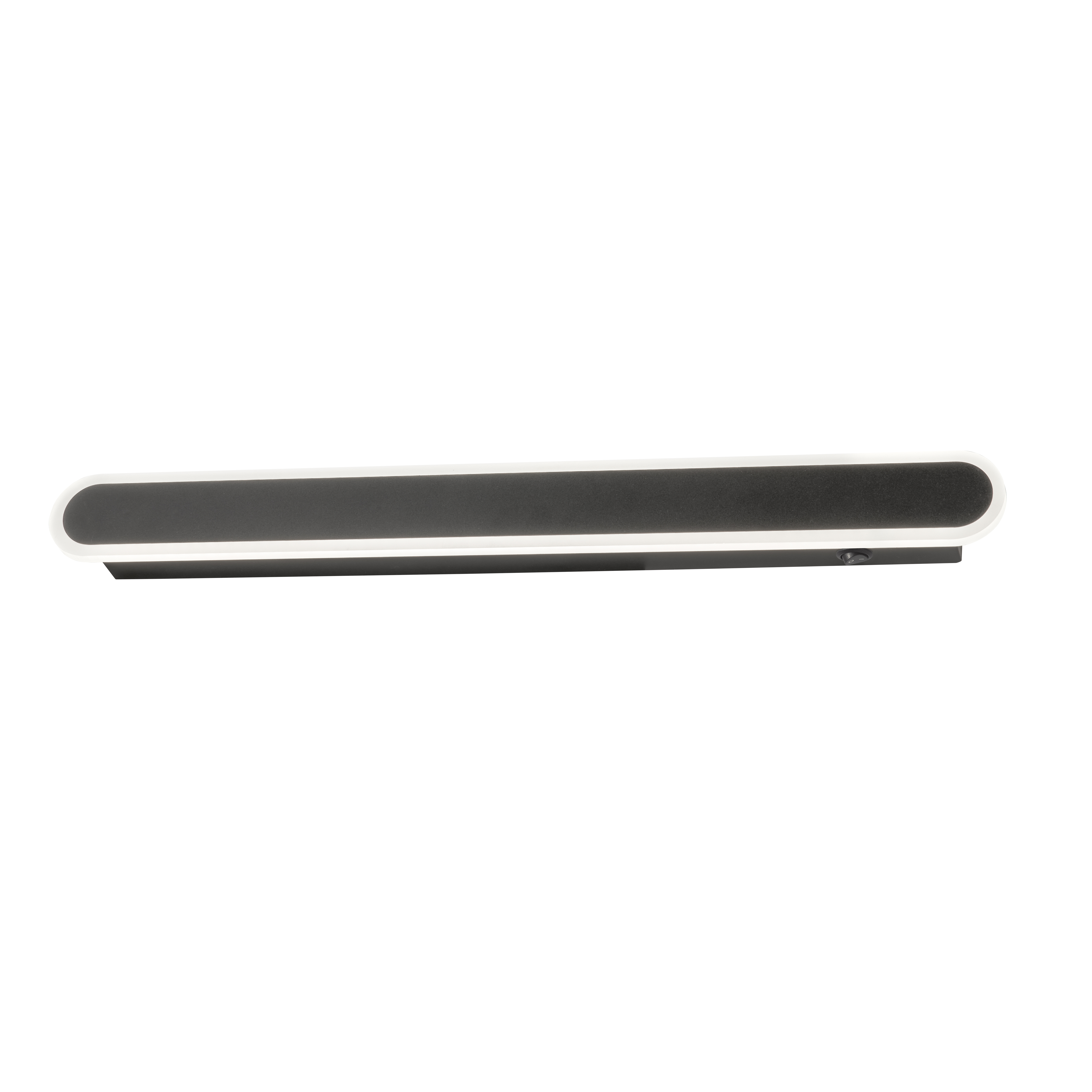 Fischer & Honsel LED-Wandleuchte STRETTO in Metall sandschwarz/Acryl satiniert