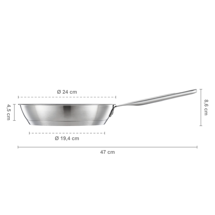 Fiskars Bratpfanne ALL STEEL 24cm Fiskars Bratpfanne ALL STEEL 24cm