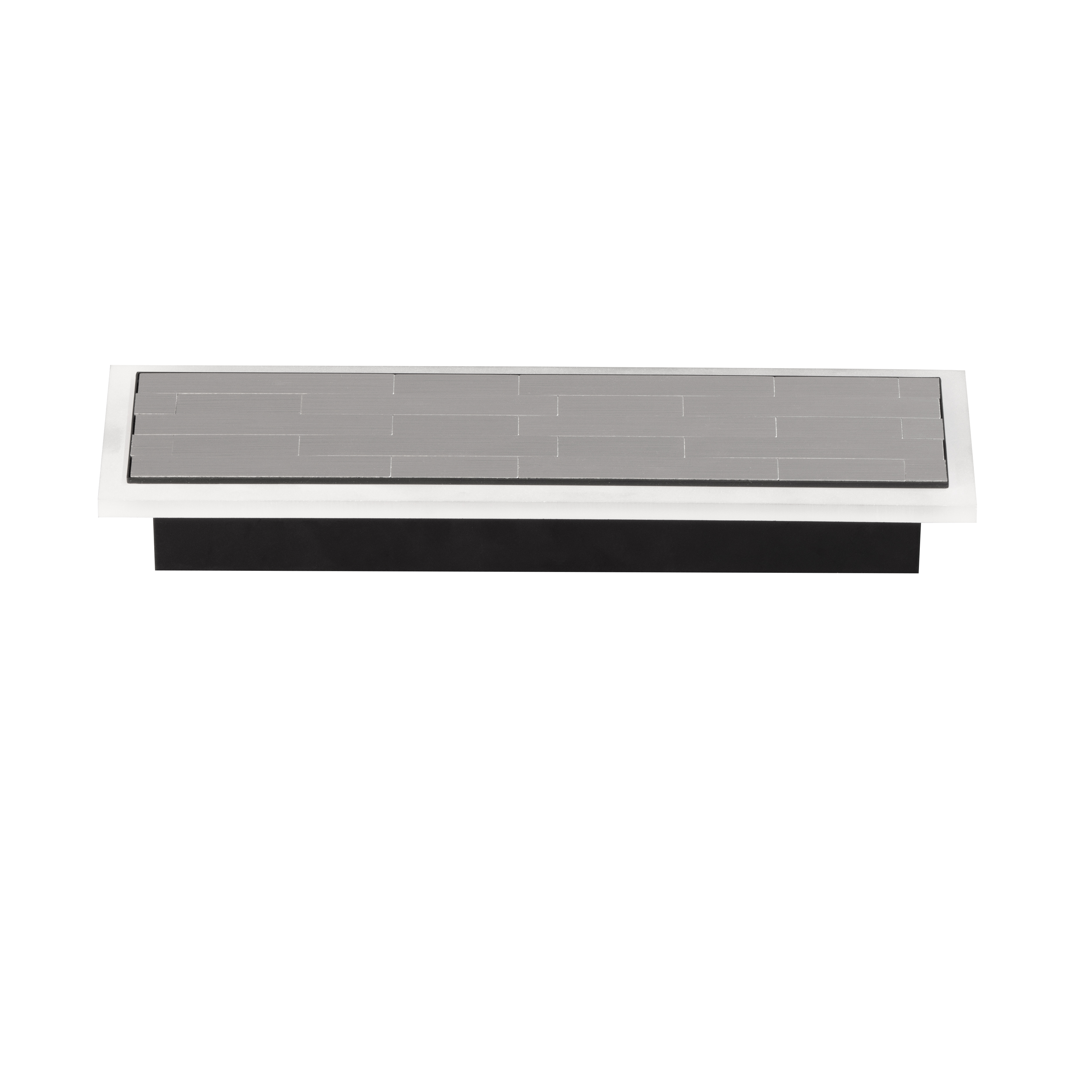 Fischer & Honsel LED-Wandleuchte ALURO 1-flammig in Farbe Nickel matt