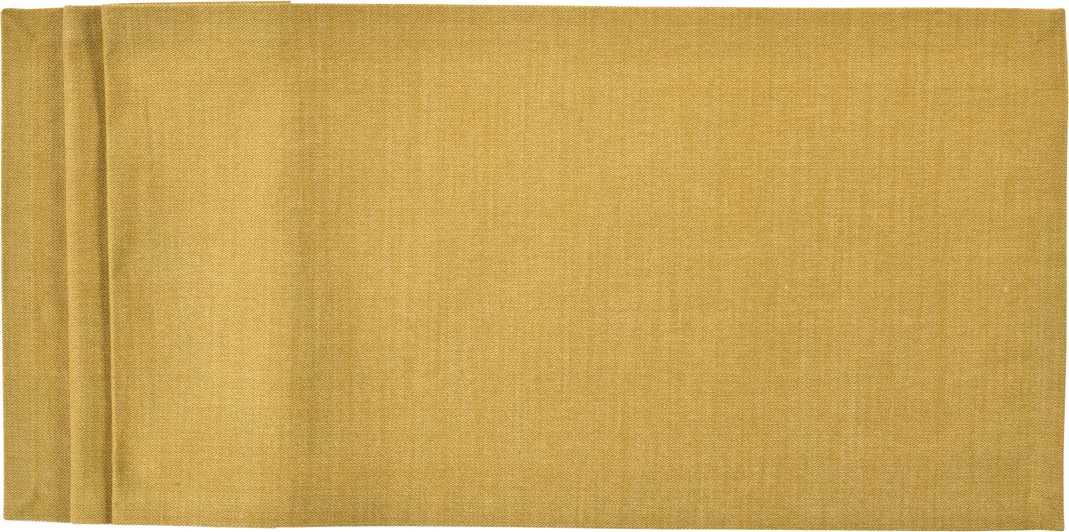 Sander Tischläufer MANTUA ca. 40x150cm in Farbe honey, Stoff, Textil, Gold, Muster, Herringbone