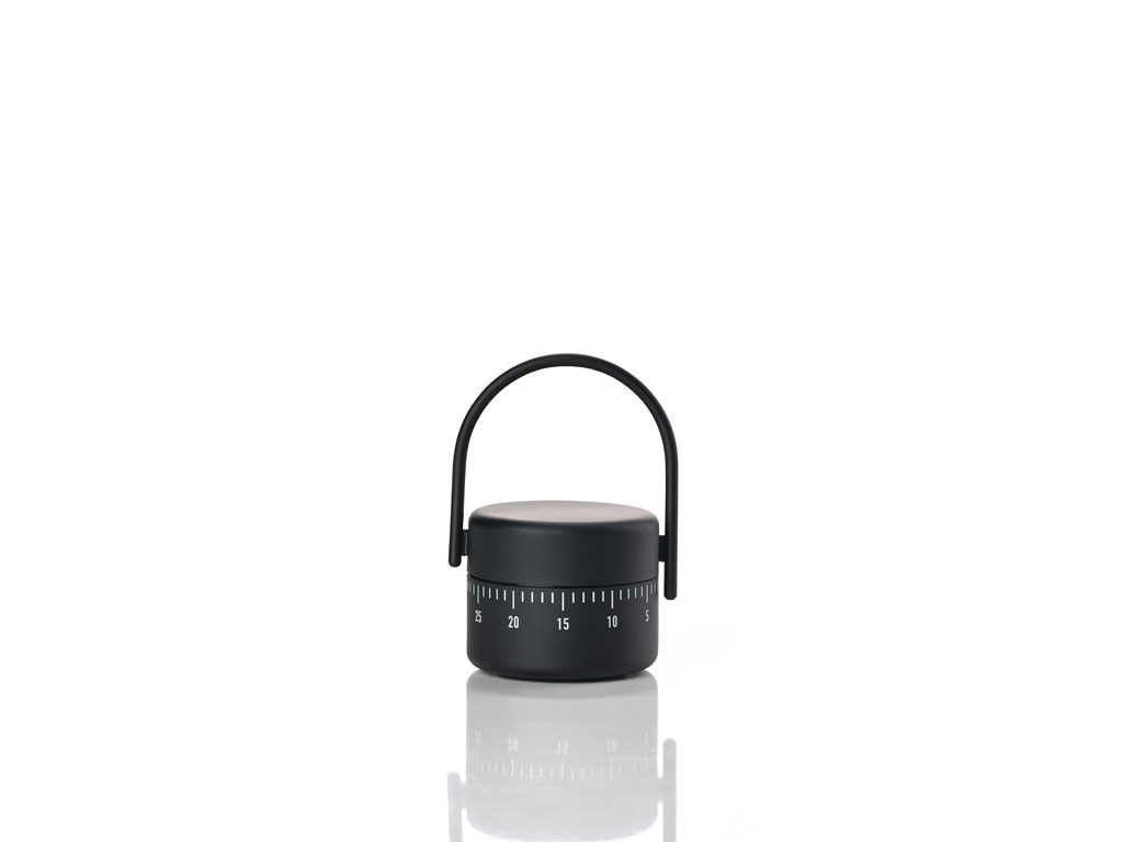 Zone Denmark Küchenwecker 5,4 cm in Farbe black