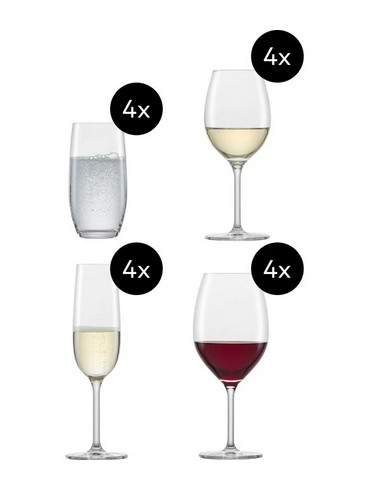 Schott Zwiesel Set FOR YOU 4x4er Gläserset FOR YOU in im Tragekoffer