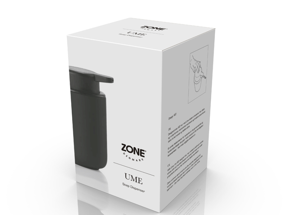 Zone Denmark Seifenspender 0,25 Liter in Farbe black Zone Denmark Seifenspender 0,25 Liter in Farbe black