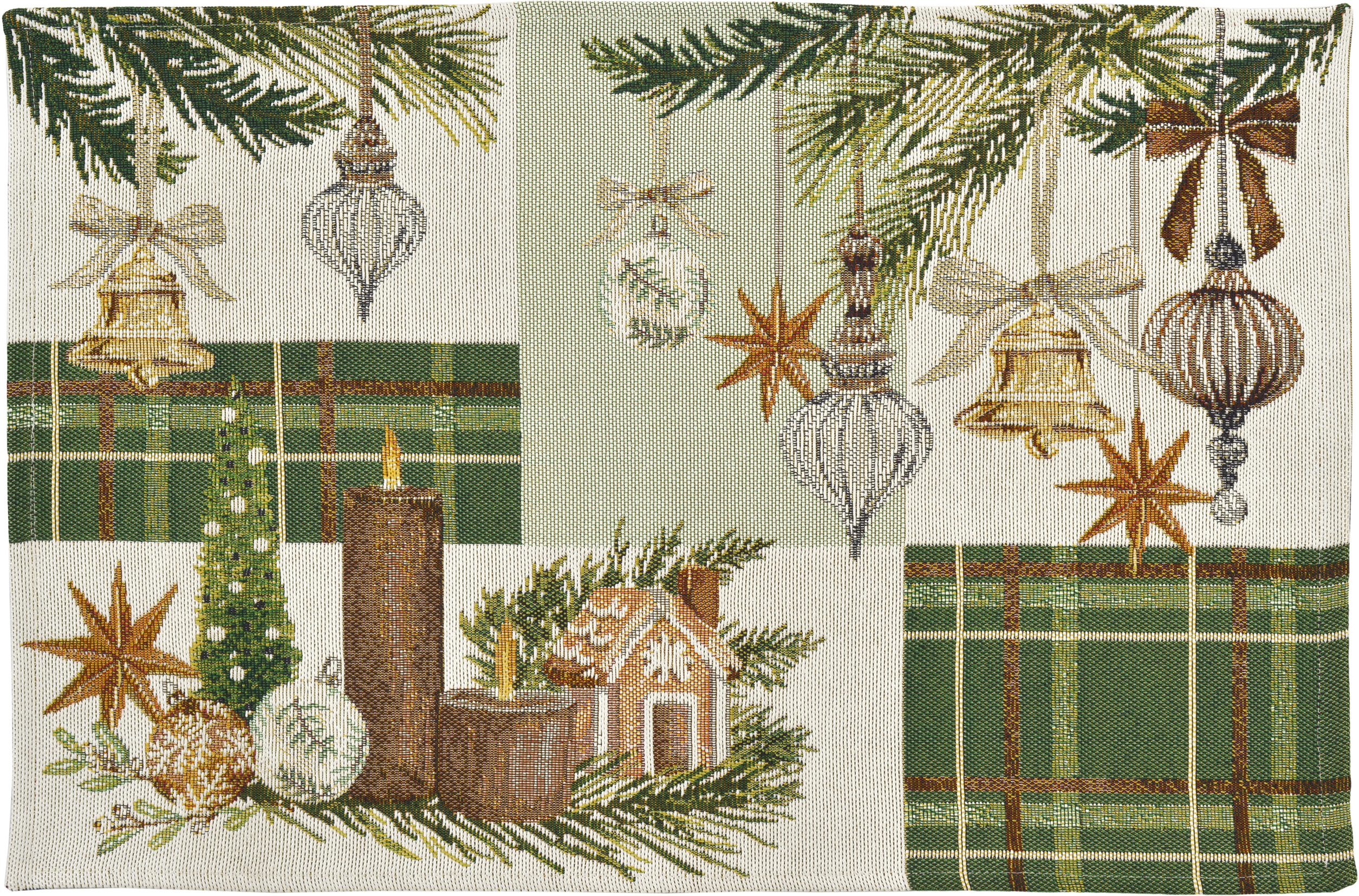 Sander Tischset XMAS DECOR PATCH ca. 32x48cm in Farbe original