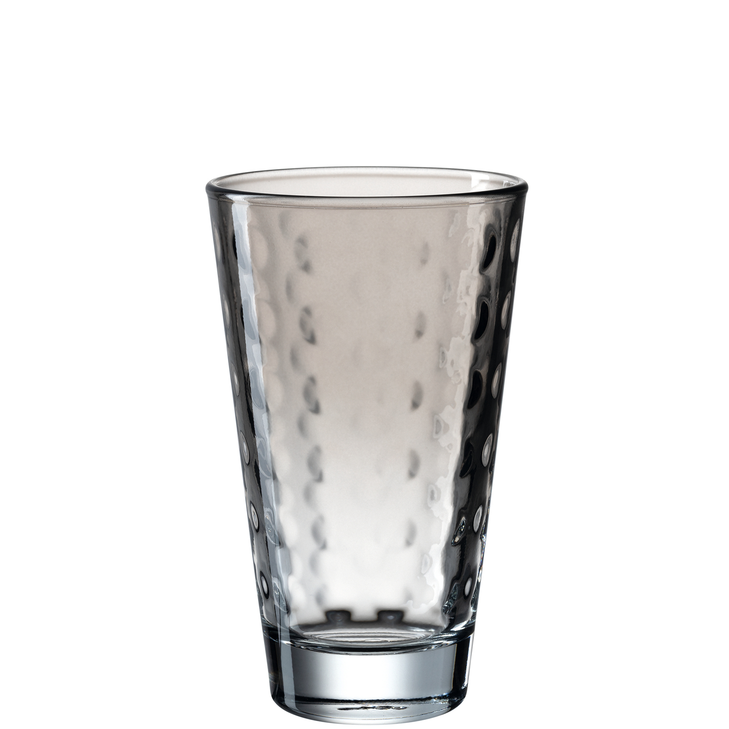 Leonardo Trinkglas Optic 300ml in Farbe grau Leonardo Trinkglas Optic 300ml in Farbe grau