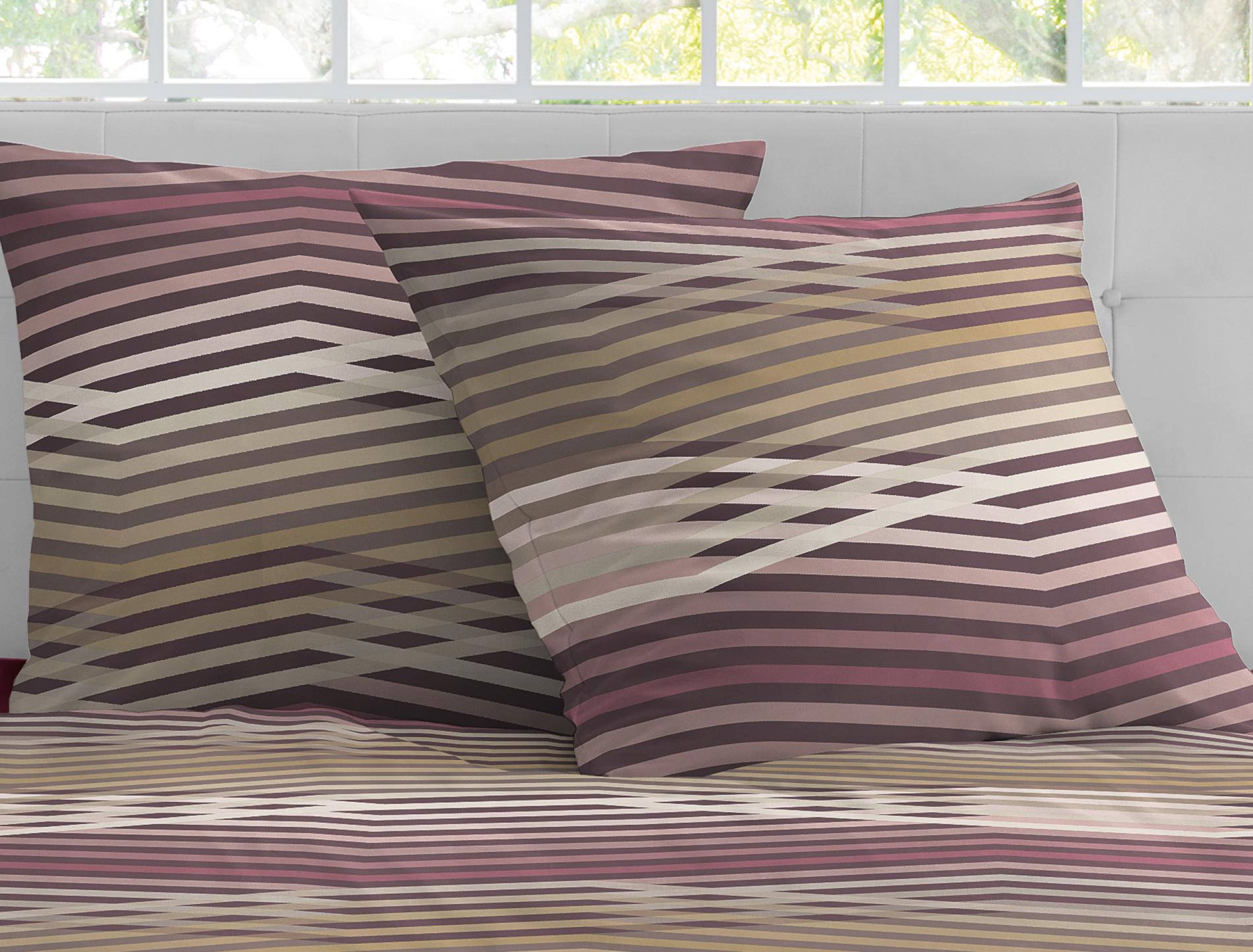 Irisette Satin-Bettwäsche PALMA ca. 135x200 cm in Farbe multi