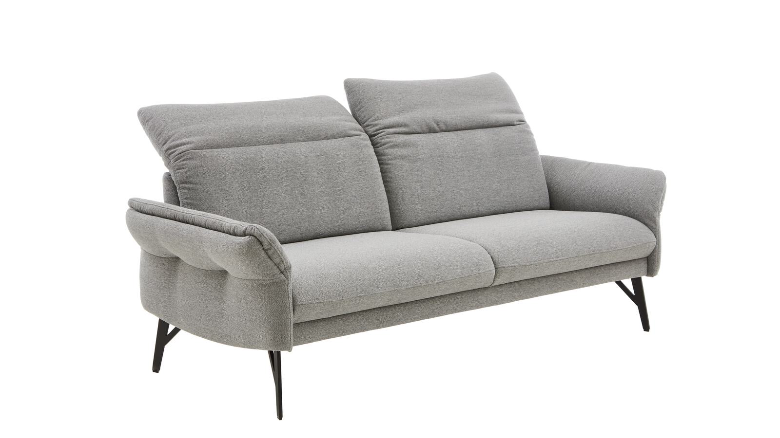 Himolla Sofa 3-sitzig 1385 ca. 213cm in Stoff Fashion gletscher