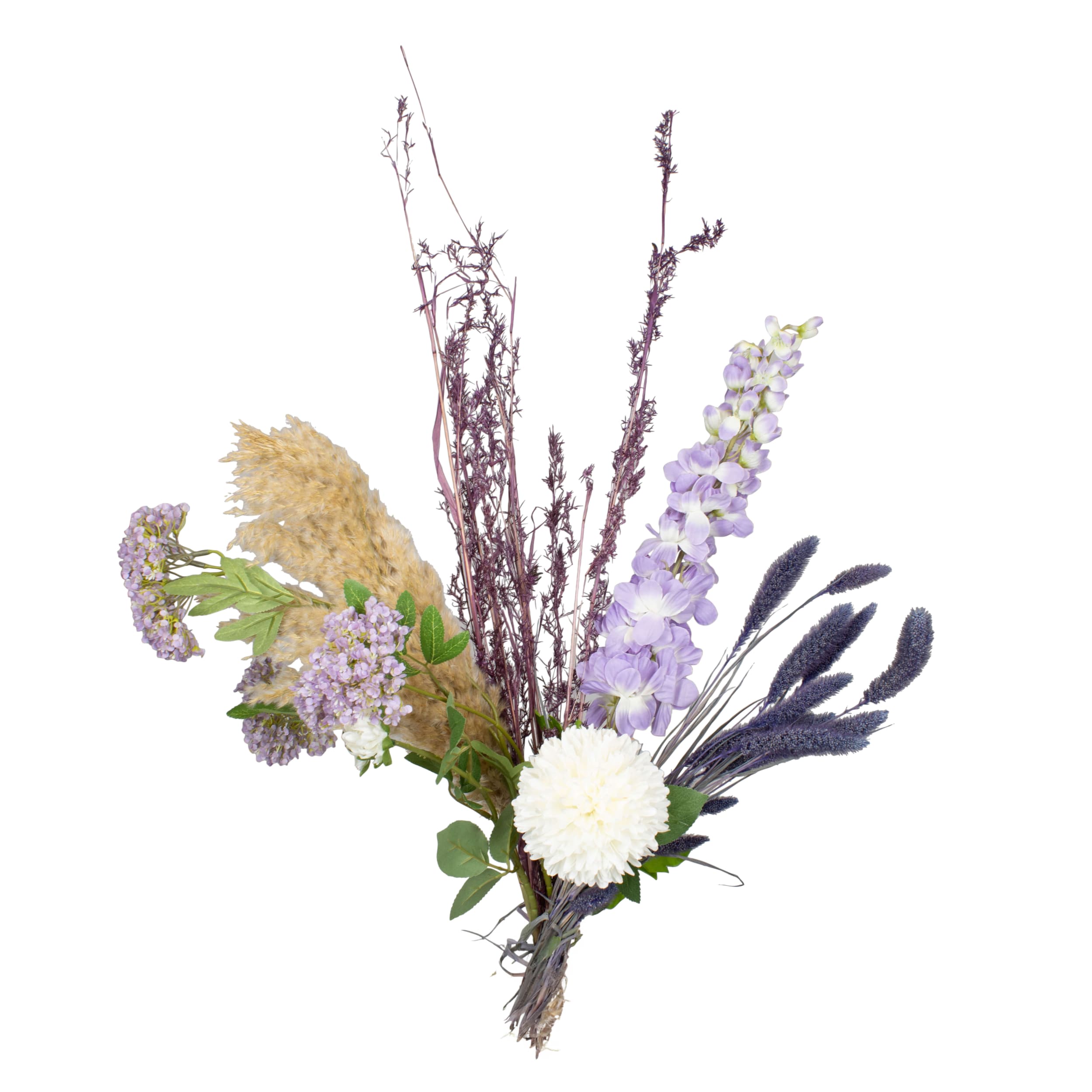 Dijk Natural Collections Strauß Trockenblumen in Farbe lila, Blume, Blumen-Arrangement, Pflanze, Blumenstrauß, Ikebana