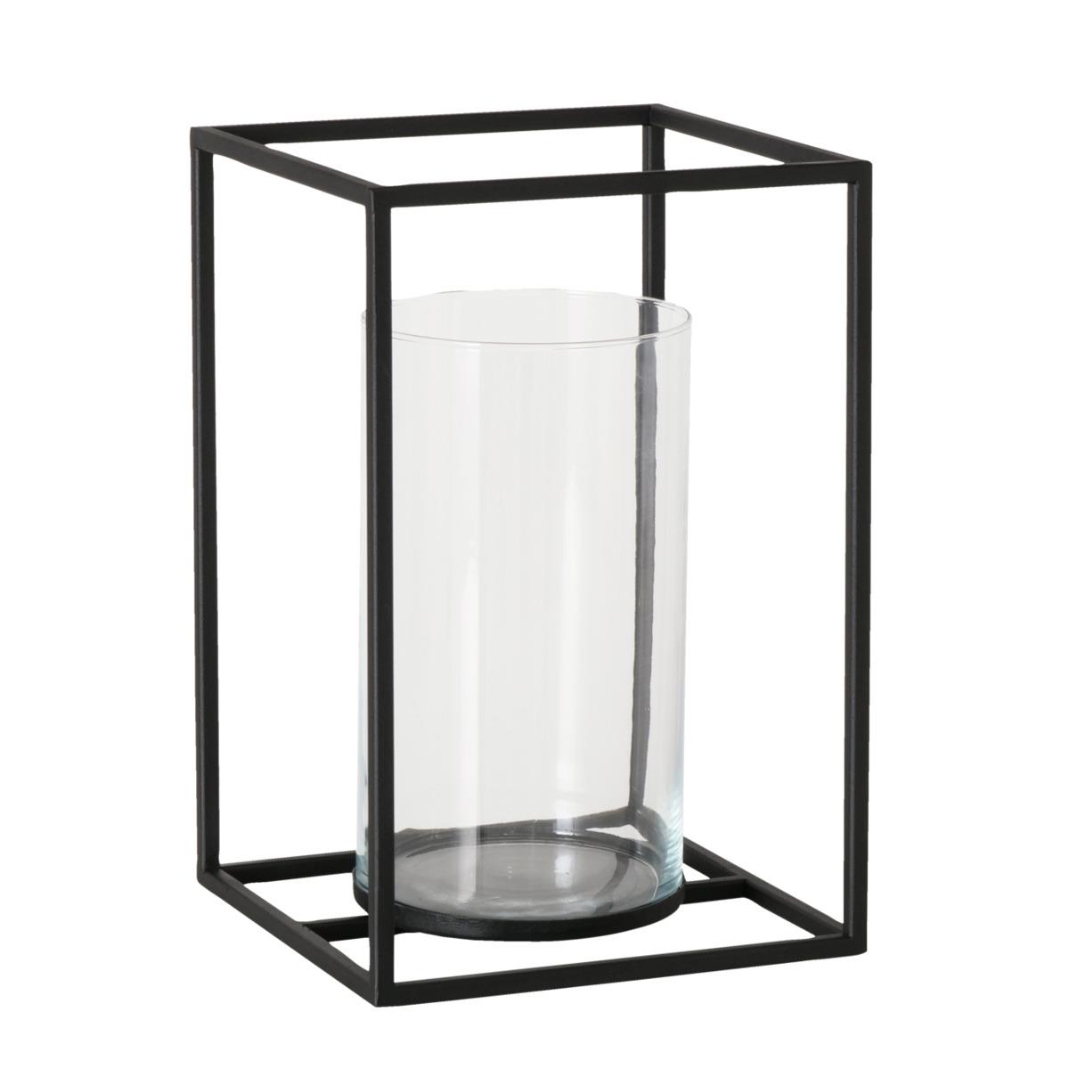 Boltze Windlicht Quantum QUANTUM in Glas/Metall