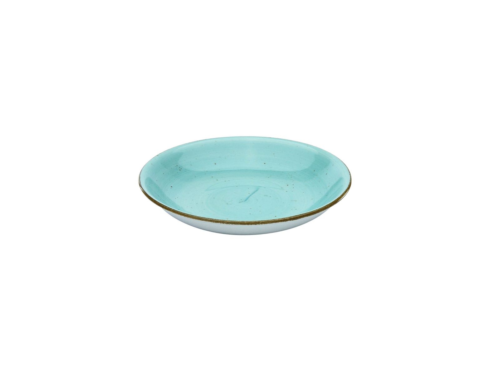 CreaTable Suppenteller Vintage Nature in Farbe Aqua glänzend