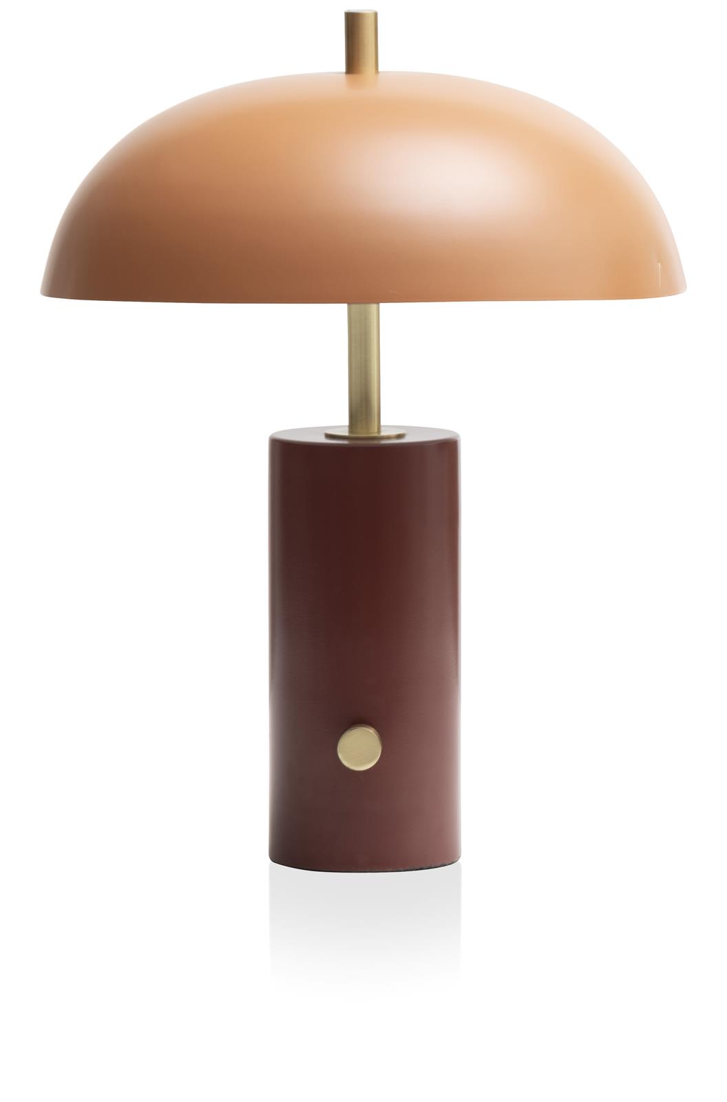 Coco Maison Tischlampe COCO MAISON ca. B30 H39 T30 cm in Hugo, orange